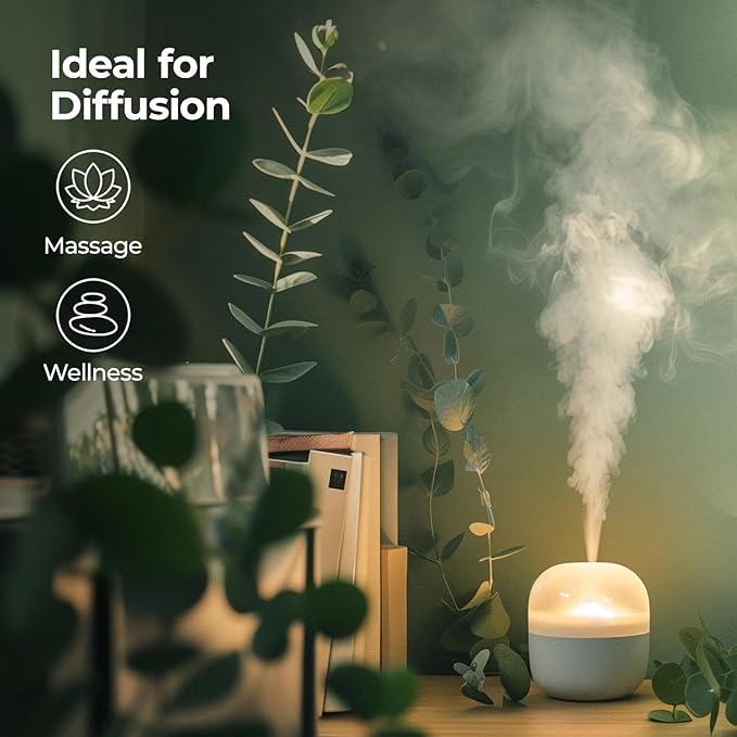 Healing Solutions Eucalyptus Essential Oil - 16oz Pure Bulk Bottle for Diffusers, Home Care, Candles, Aromatherapy - Fragrance Oil Spray