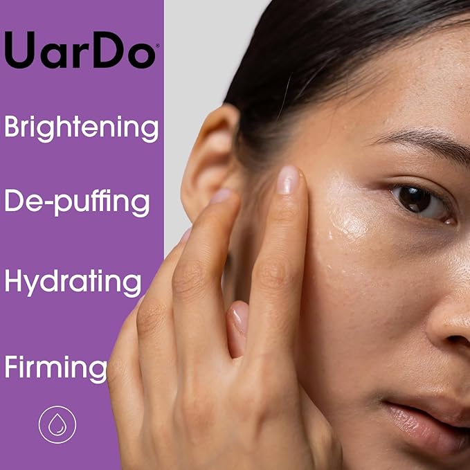 Uardo Peptide Pro Eyeluft Eye Gel 0.5 Fl Oz/ 15ml - usn113 | For All Skin Types | Targets Signs of Aging | Helps with Puffy Eyes & Wrinkles | For Women and Men