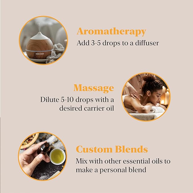 Majestic Pure USDA Organic Lemon Essential Oil | 100% Organic and Premium Quality| Aromatherapy, Skincare, Hair Care, & Household Use | 0.3 fl. Oz