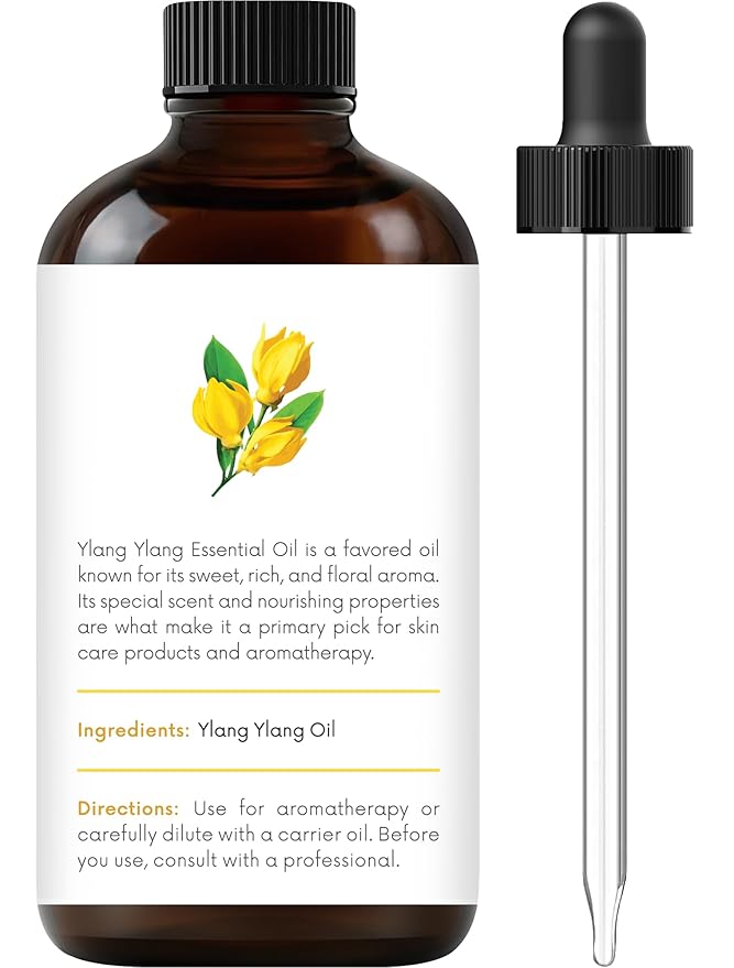 Handcraft Blends Ylang Ylang Essential Oil - 1 Fl Oz - 100% Pure and Natural - Premium Grade Essential Oil for Diffuser and Aromatherapy