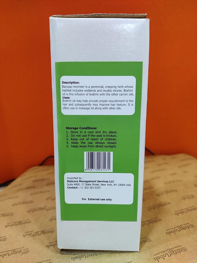 Salvia Brahmi Oil 500 ML - 100% Pure, Undiluted, Unrefined, Organic, Therapeutic Grade Aromatherapy Carrier Oil