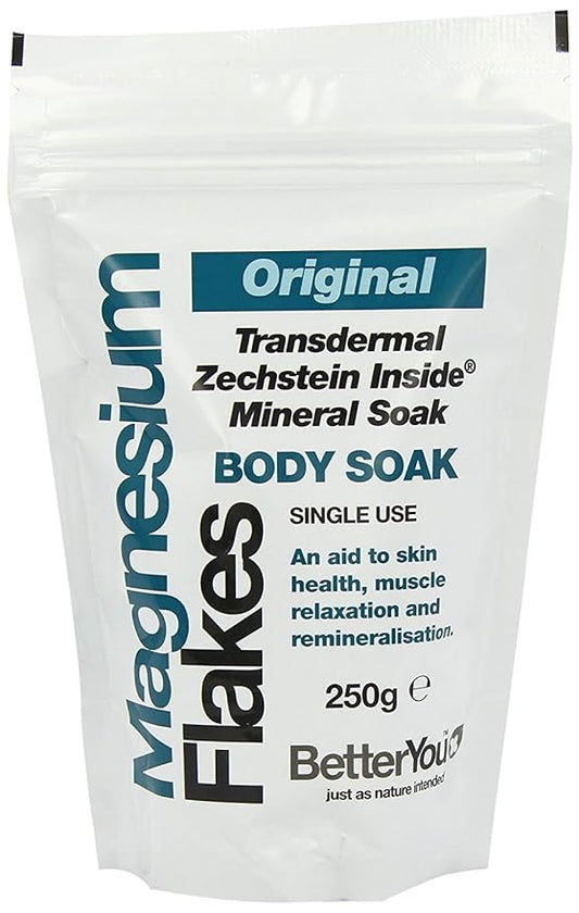 BetterYou Magnesium Flakes Body Soak 250g (PACK OF 2)