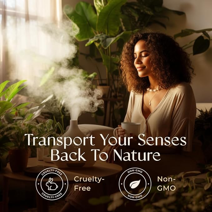 Gya Labs Fresh Forest Essential Oil Blend for Diffuser - Fresh Forest Oil for Aromatherapy, Candle & DIY - 100% Pure Natural Ingredients of Rosemary, Pine Needle, Cedarwood & Thuja(0.34 Fl Oz)