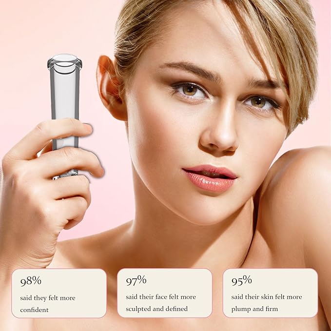 Electric Facial Cupping Therapy Set, 3-in-1 Cupping, Gua Sha & Massage Tool, 3 Cup Sizes for Face, Neck & Eyes, Anti-Wrinkle, Cellulite Reduction with 2 mode 9 Suction Levels 5 frequencies Facial Tool