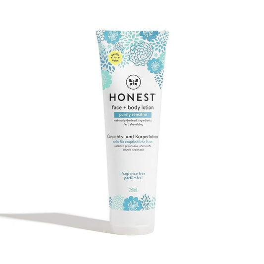 The Honest Company Purely Simple Face + Body Lotion, Fragrance Free