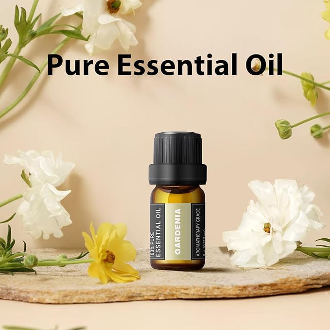 Pure Essential Oils Set - 36 Scents for Aromatherapy, Diffuser, Massage & DIY (5mL Each)