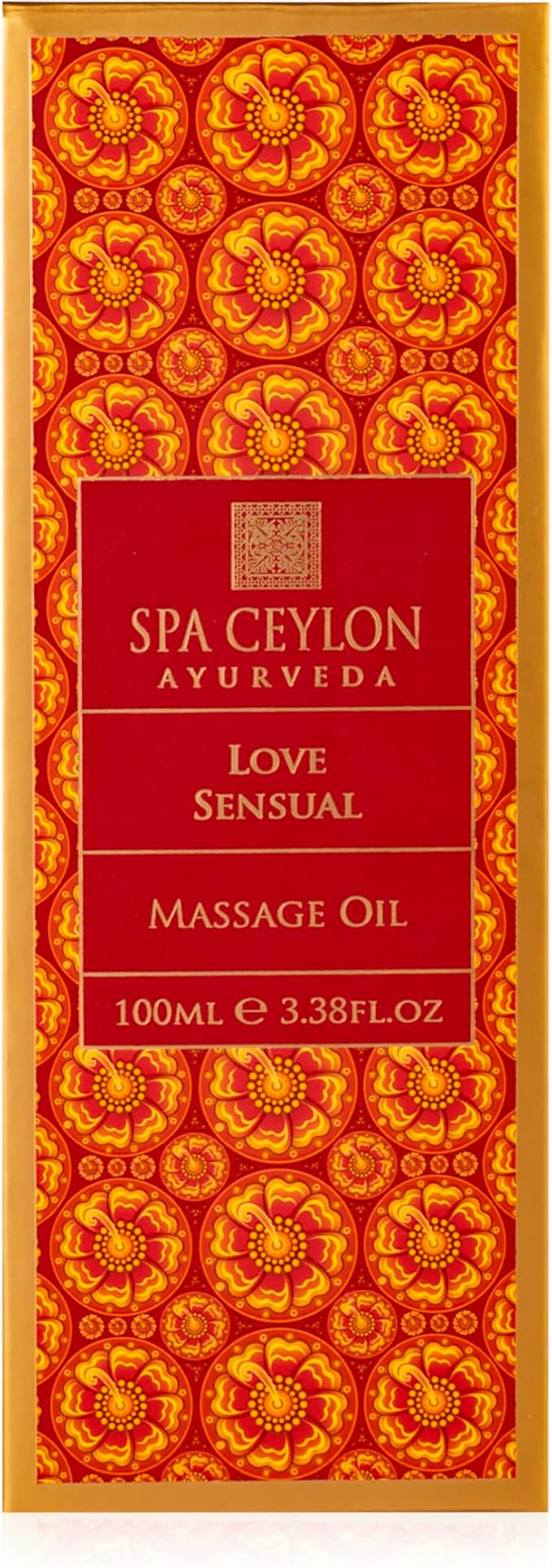 SPA CEYLON Love Sensual Massage Oil for Ultimate Relaxation | Body Oil Massage | Natural Massage Oil