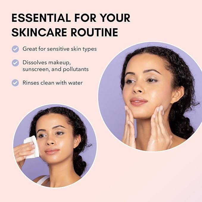 Clover Makeup Melt Milky Cleansing Oil | Gentle Makeup Removal, Skin-Friendly Formula and Residue-Free Rinse | Cruelty-Free & Vegan Face Oil - 118 ml