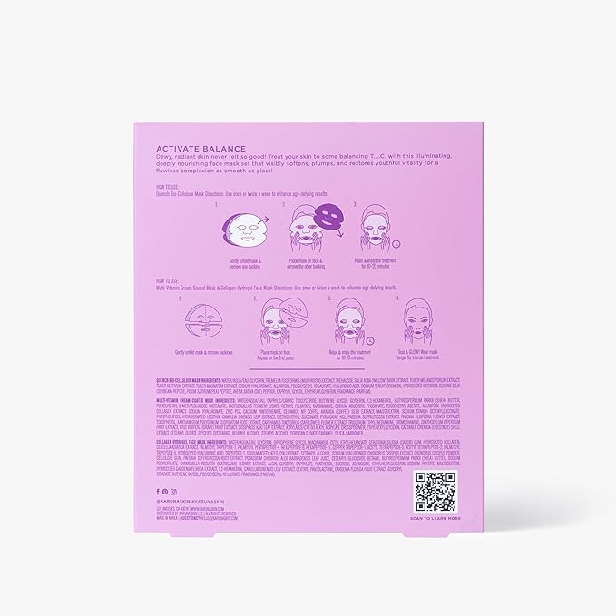 Karuna Glass Skin Is In - Sheet Mask Set, 6 Pack