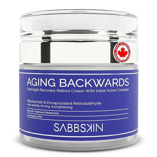 Retinol Cream for Face with Niacinamide - Night Cream for face to Fight the Look of Wrinkles, Fine lines - Helps in Brighten, Firms & Improves Skin Tone, 50ml - Men and Women