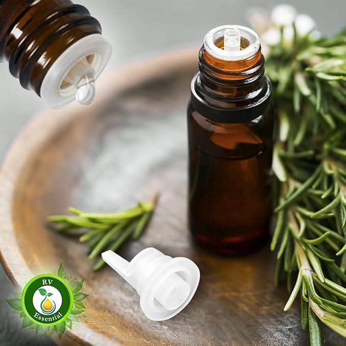 R V Essential Pure Rosehip Seed Carrier Oil 5ml (0.169oz)- Rosa Rubiginosa (100% Pure and Natural Cold Pressed)