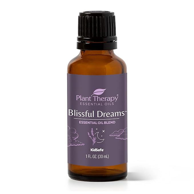 Plant Therapy Blissful Dreams Essential Oil Blend 30 mL (1 oz) 100% Pure, Undiluted, Natural Aromatherapy