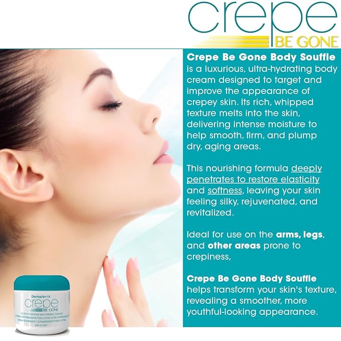 Crepe Be Gone Deluxe Crepe Skin Collection - Includes Crepe Be Gone Souffle, Body Polish & Neck Cream