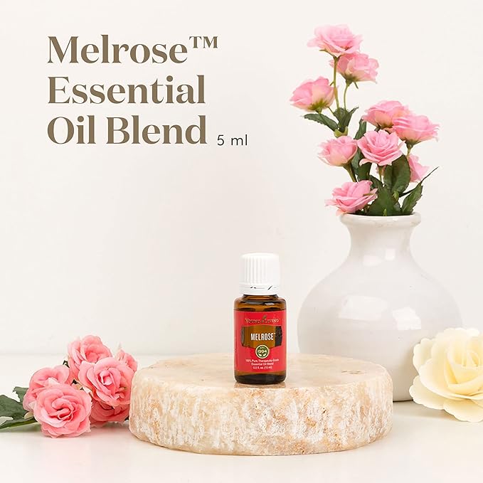 Young Living Melrose Essential Oil 15ml, Refreshing and Rejuvenating Blend, Promotes Skin Health and Soothes Minor Skin Irritations