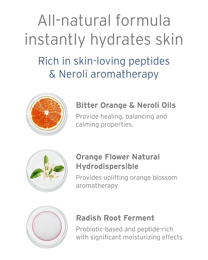 Kerstin Florian Neroli Water Face Mist | Orange Blossom Aromatherapy Spray | Hydrate & Refresh Skin with Probiotics & Peptides | All Natural | Vegan | Cruelty Free (1.0 fl oz)