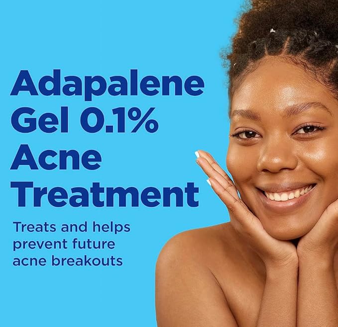 Differin 30 Day Gel & Night Moisturizer Set: Acne Treatement Gel (15g tube) & Restorative Night Moisturizer (2.5 oz), Gentle Skin Care for Acne Prone Skin, Fragrance Free, Mother's Day Gifts