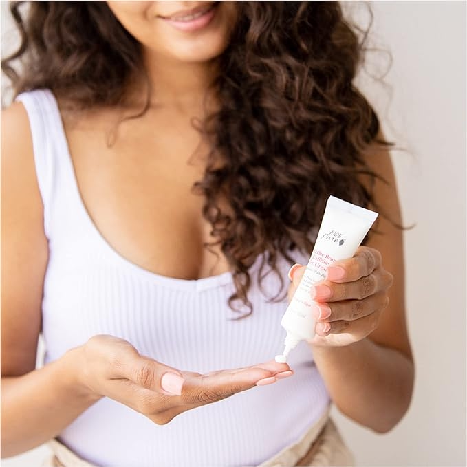 100% PURE Coffee Bean Caffeine Eye Cream Refresh & Hydrate Under Eye Treatment Reduce Puffiness, Dark Circles, Wrinkles with Green Tea, Rose Hip, Vitamin E - Youthful Vibrant Eyes - Vegan - .3 oz