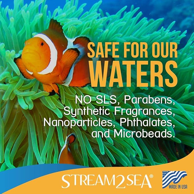 STREAM 2 SEA Nourishing Body Lotion For After Sun Dry Skin, 3 Pack 1 Fl oz Vitamin E, Squalane Reef Safe and Paraben Free Moisturizing Body Lotion For Women, Nourishing Sunburn Skin Care