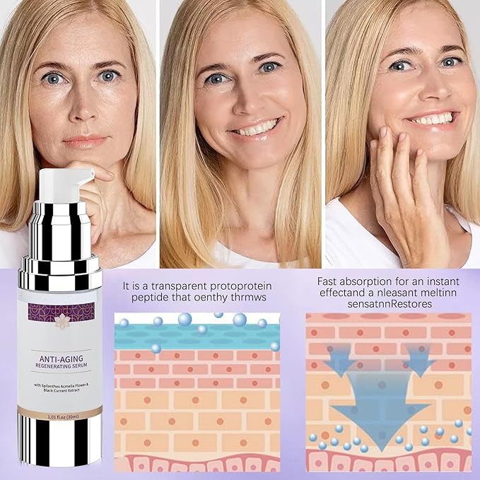 2024 Best Glo Vous Derm Luxe Anti Aging Serum,With A Powerfully Advanced Collagen And Retinol Formula - Achieve Beautiful, Youthful Skin with Hydration, Firming, Lifting and Smoothing（2pcs)