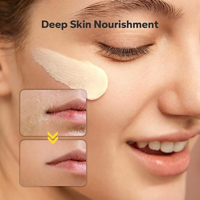 Beef Tallow Balm (2 Oz), Natural Tallow & Honey Blend, Nourishing Face & Body Moisturizer for Dry, Sensitive Skin, Hydrating Skin Balm