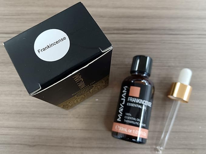 Frankincense Essential Oil 30ML/ 1.01FL.OZ, MAYJAM Pure Aromatherapy Frankincense Oil for Massage, Diffuser, Soap Making, Long Lasting Scents