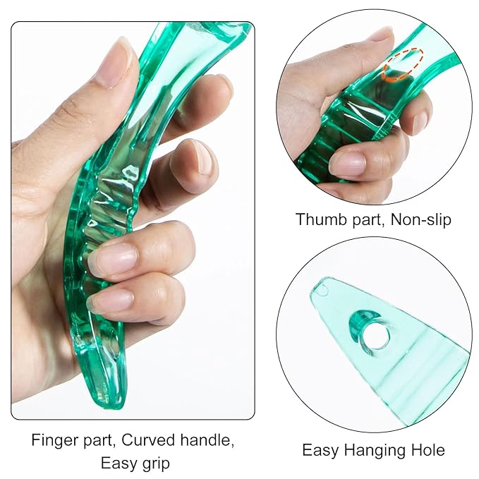 2 Pcs Foot Brush for Shower with Handle 2 in 1, Ooloveminso Large Foot Pumice Stone Brush Scrubber Foot File Calluses Remove Suitable for Horniness Foot Spa, Foot Care Smooth Skin (Green)