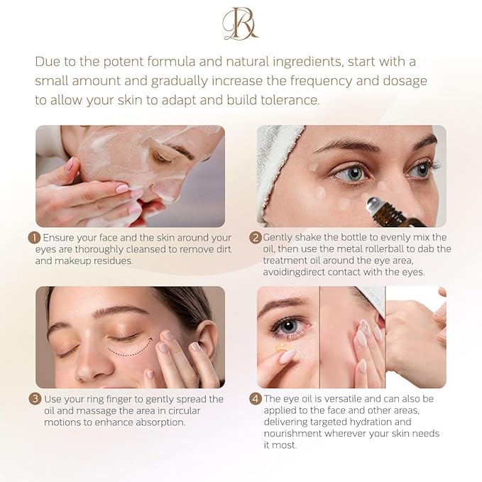 Decoder Oil Control Eye Serum Oil - Eye Skin Care Essence with Lavender Oil, Jojoba Oil, Squalane, Shea Butter, and Meadowfoam Oil - Purifying and Balancing Formula