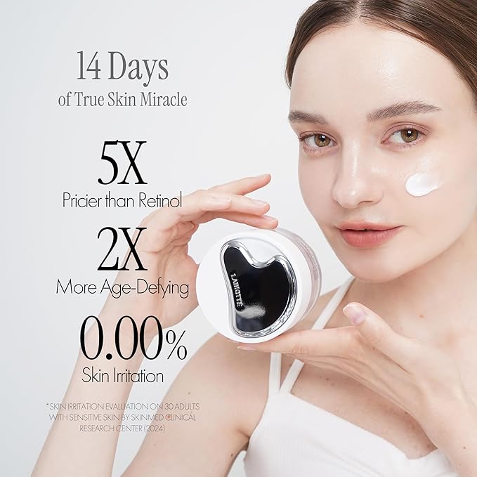 LABIOTTE AESTHE RX Retinal Renew Cream w/Guasha Tool | Korean Moisturizer Face Cream for Women & Men w/Retinal | Tightening Lifting Skin Cream for Mature Skin 50ml/1.69 fl oz