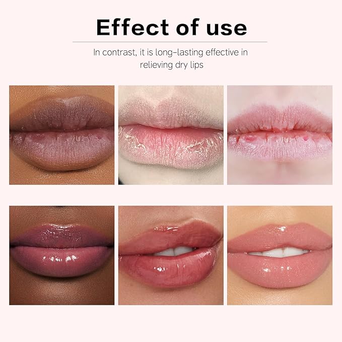 Lip Balm with Floral Fragrance - Enchanting Roses, Fragrant Lavender & Elegant Plum Blossoms - Perfect Stocking Stuffers for Women & Birthday Gifts for Women，100% natural lipstick