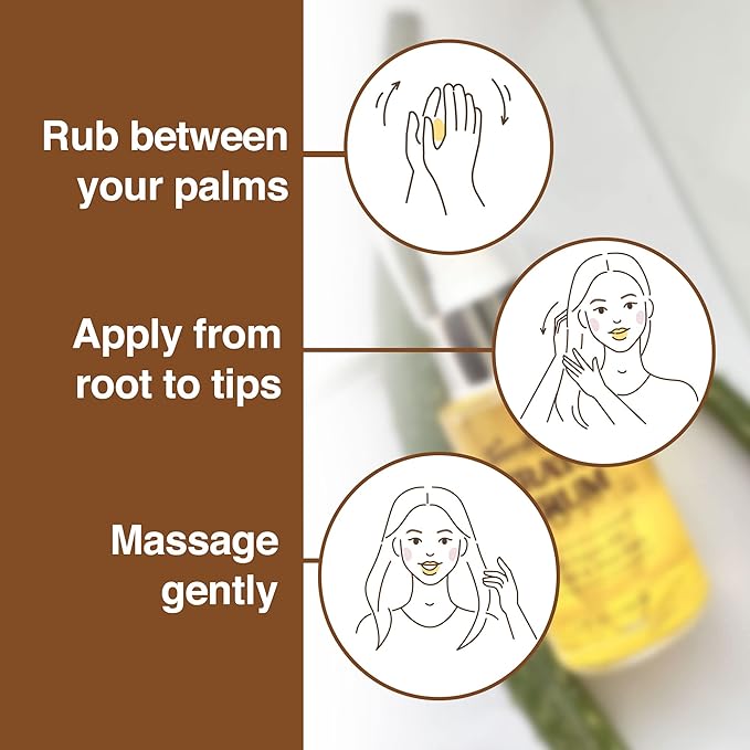 Keratin Hair Serum - Hersyler Castor Oil Serum Set