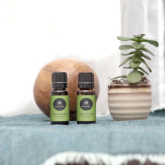 Edens Garden Lime Essential Oil- 100% Pure Premium Grade, Undiluted, Natural, Therapeutic, Aromatherapy, The Best for Diffuser, Candle, Laundry, Kid Safe 10 ml (.33 fl oz)