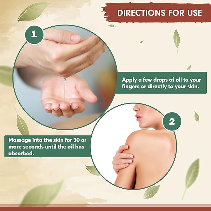 Ayurveda Body Oil With Oudh & Mogra, Organic Body Oil After Shower, Moisturizing & Hydrating Natural Body Oils For Women And Men (Pack of 2, Oudh Mogra)