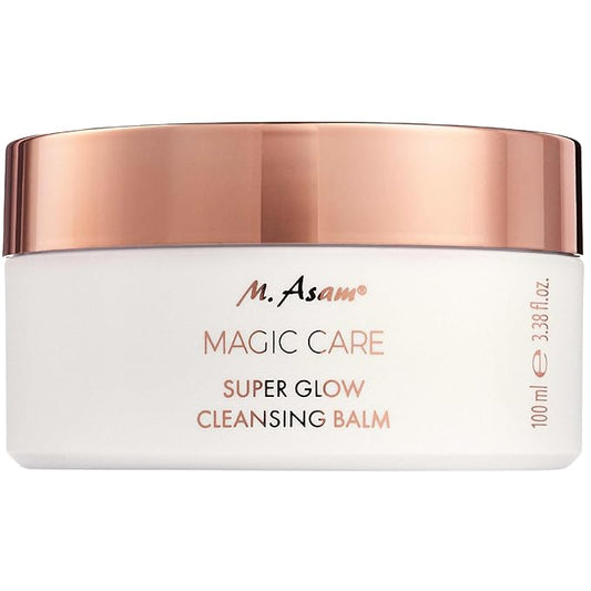 M. Asam MAGIC CARE Super Glow Cleansing Balm (3.38 Fl Oz) - Facial Cleanser For An Unique Cleansing Experience, Face Wash That Removes Dirt, Make-Up Remover, Facial Care