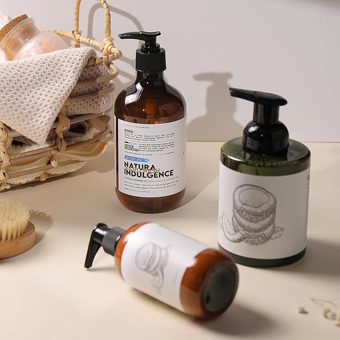 Natural Hand & Body Lotion Botanical Touch - Island Dream of Warm Vanilla & Coconut Milk - 236 ML / 8 FL OZ