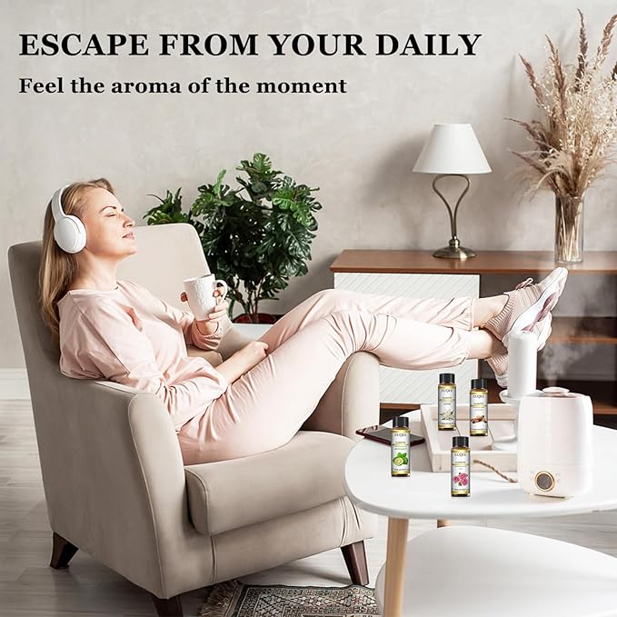 Chamomile Essential Oil 10ml Premium Essential Oil with Glass Dropper - for Diffuser, Aromatherapy, Candle Making - 0.33 Fl.Oz