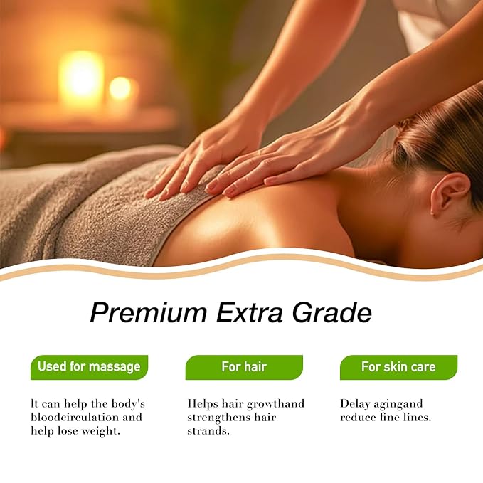 Jojoba Oil Organic – Natural Body Oil and Massage Oil, Body Spray for All Skin, Hair, and Nails, Cold Pressed & Hexane Free(Jojoba Oil, 8 Fl Oz)