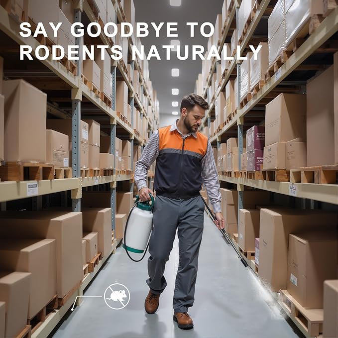 HIQILI Peppermint Essential Oil 16 oz 100% Pure Natural Aromatic Oil for Freshening Air, Hair Care, DIY Soap, SPA & Home Use