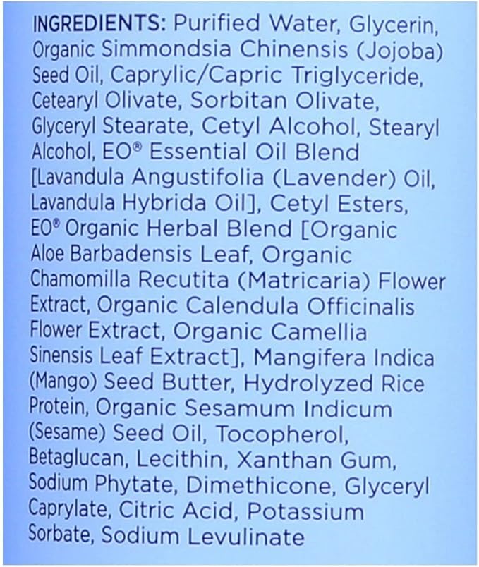 EO, Body Lotion French Lavender Organic, 8 Fl Oz