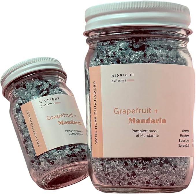 Midnight Paloma Grapefruit + Mandarin Detoxifying Bath Soak