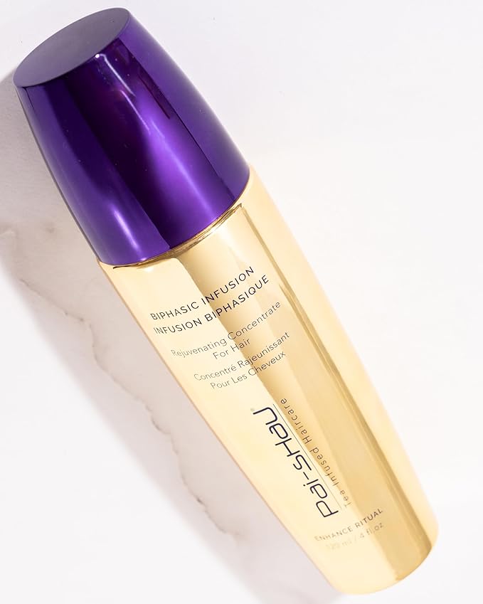 Pai-Shau Biphasic Infusion - Oil-Free Hair Rejuvenating Serum - Provides Shine, Thermal, And Environmental Protection - 4 FL Oz