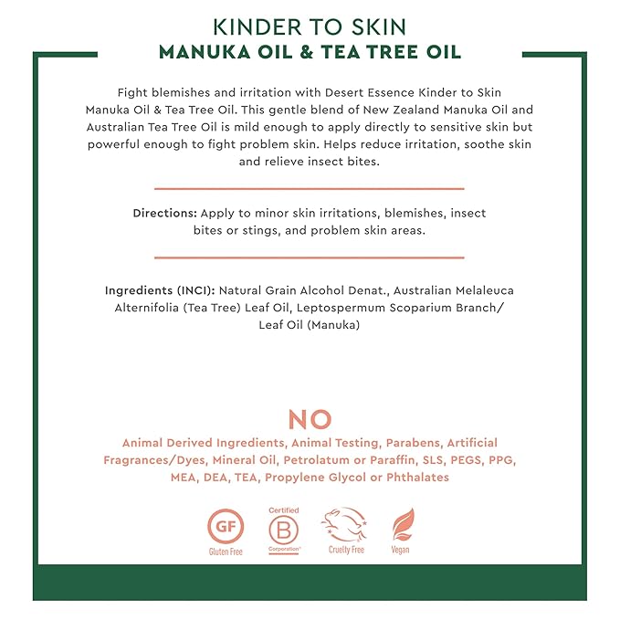 OIL BODY MANUKA TEA TREE