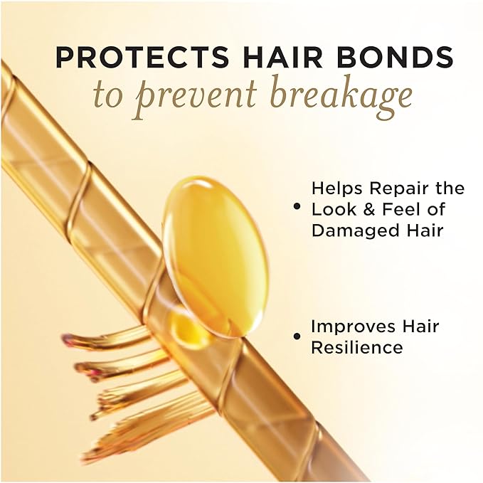 Pantene Hair Serum, Split Ends Hair Treatment, Hair Serum for Frizzy and Damaged Hair, Miracle Rescue, 3.2 oz