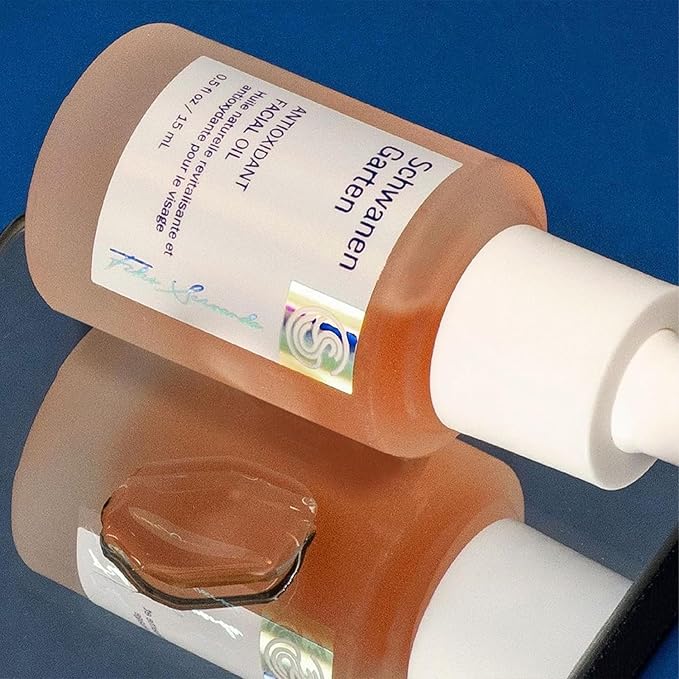 Antioxidant Facial Oil 0.5oz / 15ml - Hydrating barrier, Organically grown & Handpicked ingredients, Vegan, Korean skincare