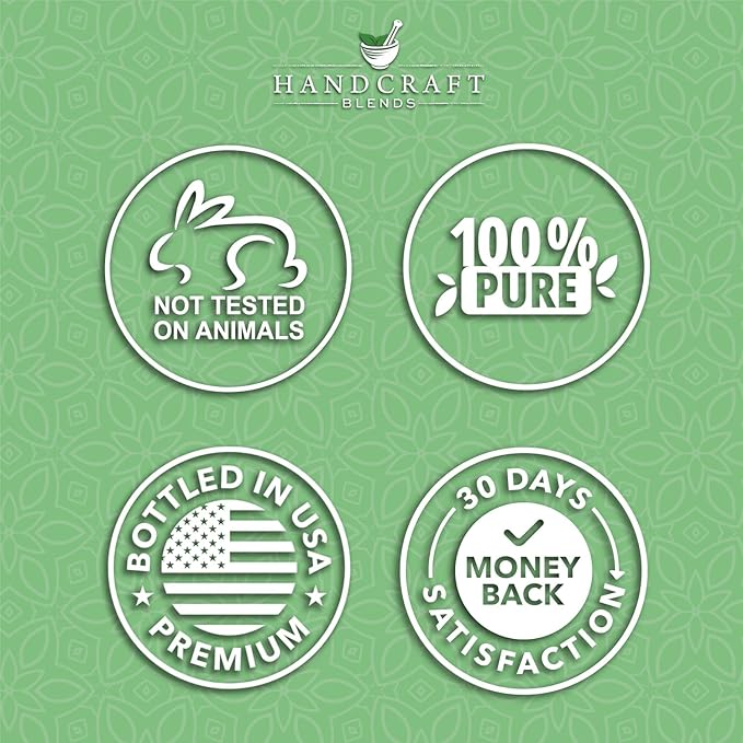 Handcraft Blends Basil Essential Oil - 0.33 Fl Oz - Pack of 2-100% Pure and Natural - Premium Grade Essential Oil for Diffuser and Aromatherapy