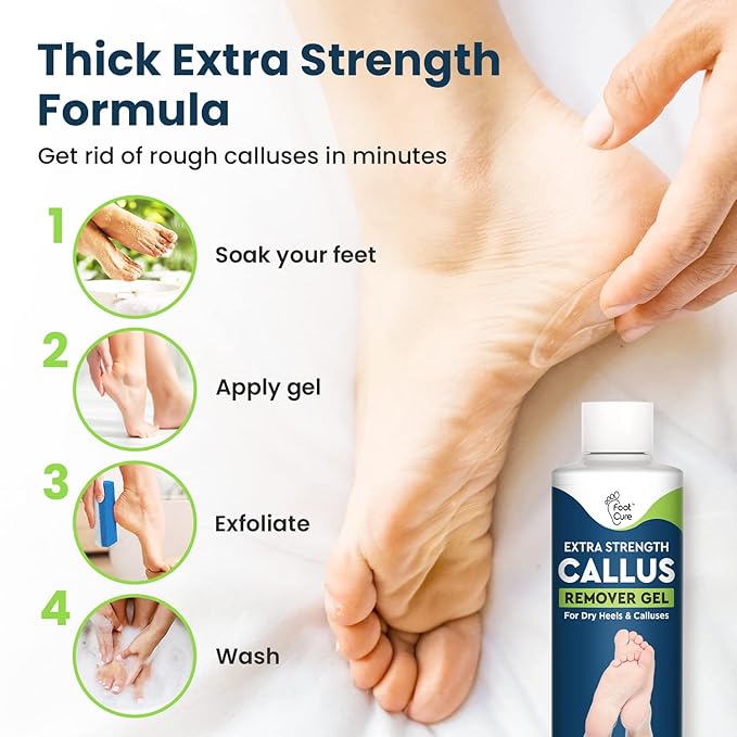 Muscle Relief Foot Soak with Epsom Salts - All Natural Salts for Post Workout - Easy Way to Remove Hard Calluses & Dead Skin Build-Up - Professional at Home Foot Care for Men & Women - Made in The USA