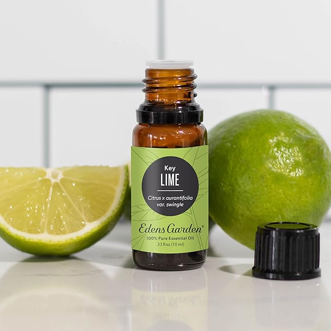Edens Garden Lime- Key Essential Oil- 100% Pure Premium Grade, Undiluted, Natural, Therapeutic, Aromatherapy, The Best for Diffuser, Candle, Laundry, Humidifiers 10 ml (.33 fl oz)