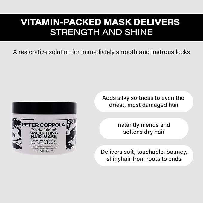 PETER COPPOLA Coppola Total Repair Smoothing Hair Mask Unisex Masque 8 oz