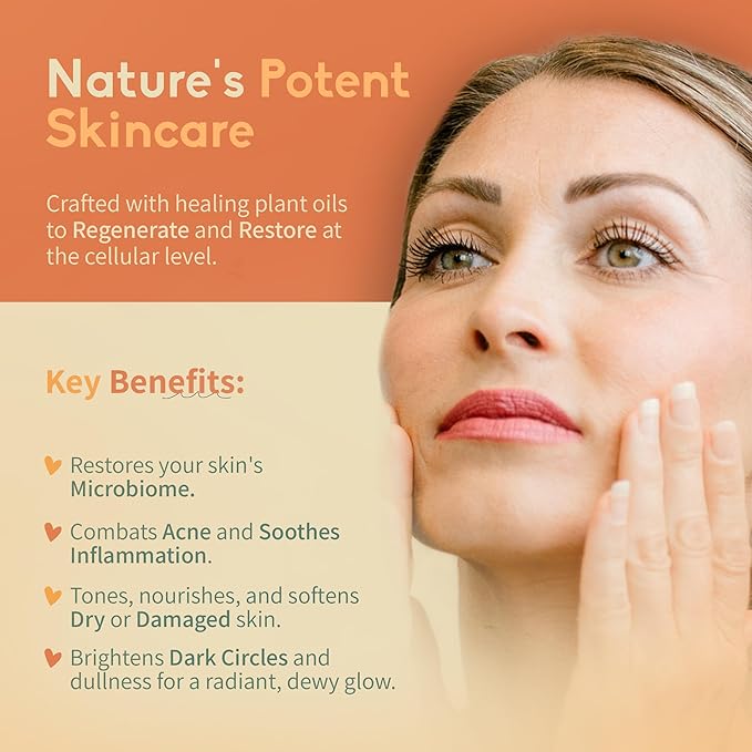 Healing Happy Method - Skin Care Set - 4 oz. Cleanser, Toner, Moisturizer, Body Oil, Gua Sha & Brush - Vegan Beauty Gift Sets - Skincare Kit for Nourished, Radiant Skin