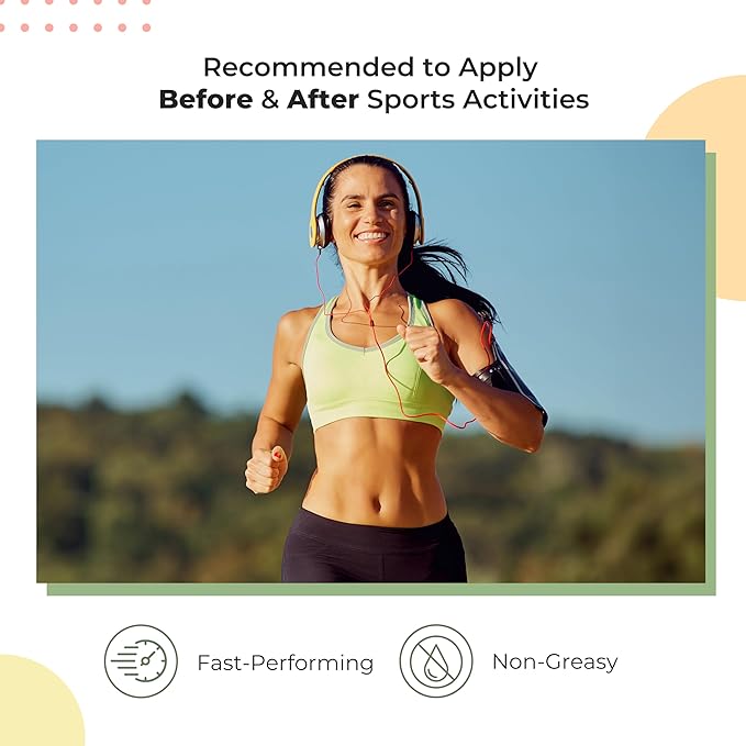 Sports Oil Muscle Rub with Pure Emu Oil, Omega 3 6 9, Tea Tree, Vitamin E, & Essential Oils - 100mL Deep Heat Rub for Joint, Back, Muscle Stiffness, Cramps & More by Y-Not Natural