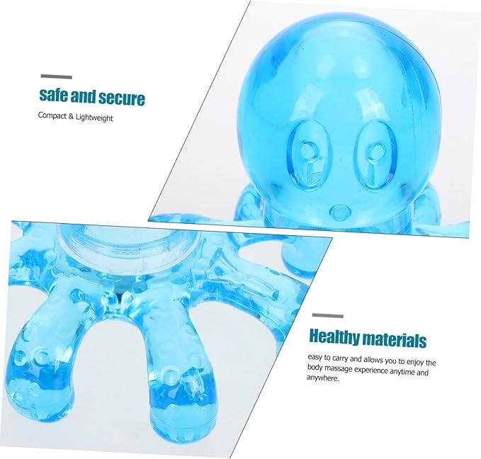 6 Pcs Ultra Scalp Massager - Octopus Head Massage Tool - Handheld Massager for Hair & Scalp - Portable, Elderly-Friendly